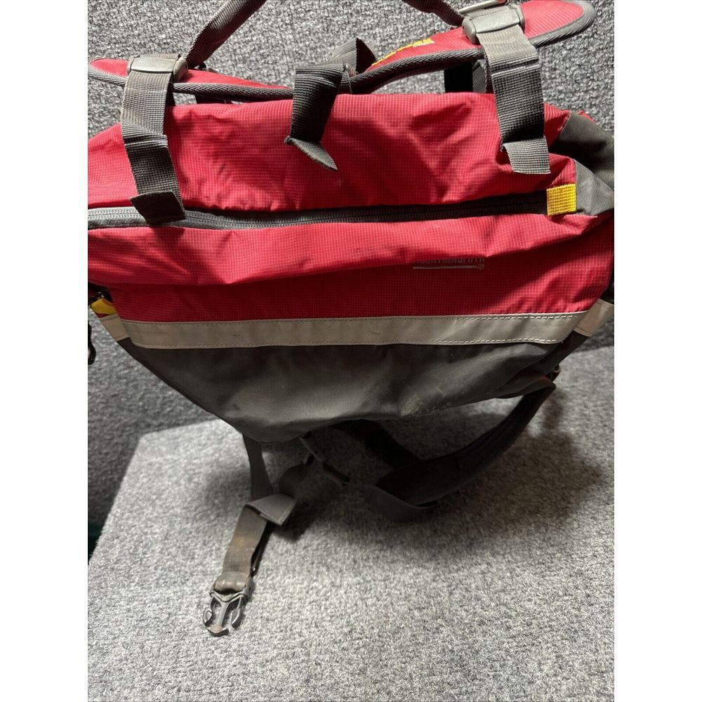 Mountainsmith K9 Pack Large Dog Backpack Bag Red Service Dogs Hiking Training - Picture 4 of 7